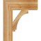 Ekena Millwork Imperial Block Rough Sawn Bracket, Western Red Cedar, 6"W x 22"D x 26"H BKT06X22X26IMP05RWR - alternate 2